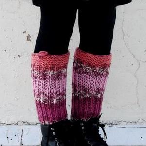 Colorful Boot Cuffs,striped Knit Boot Socks,..